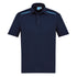 Biz Collection The Sonar Polo | Mens | Short Sleeve Navy/Sky Shirts & Tops