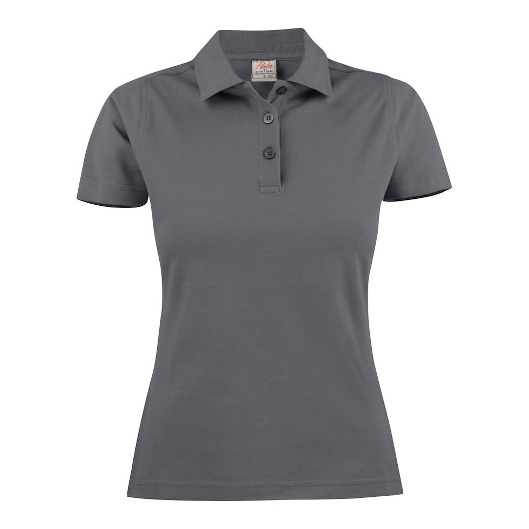 James Harvest The Surf RSX Polo | Ladies | Short Sleeve Grey Shirts & Tops