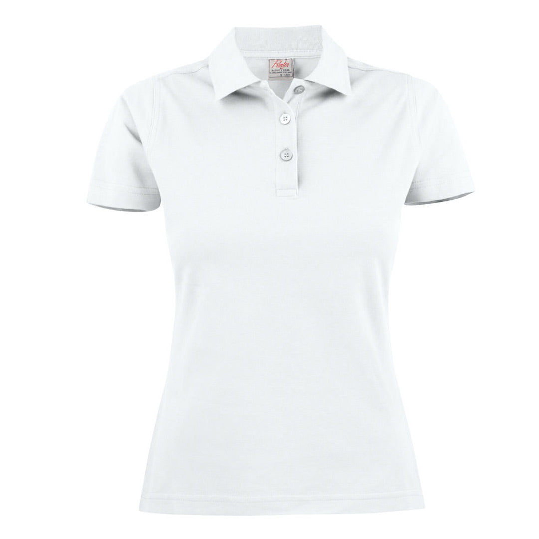 James Harvest The Surf RSX Polo | Ladies | Short Sleeve White Shirts & Tops