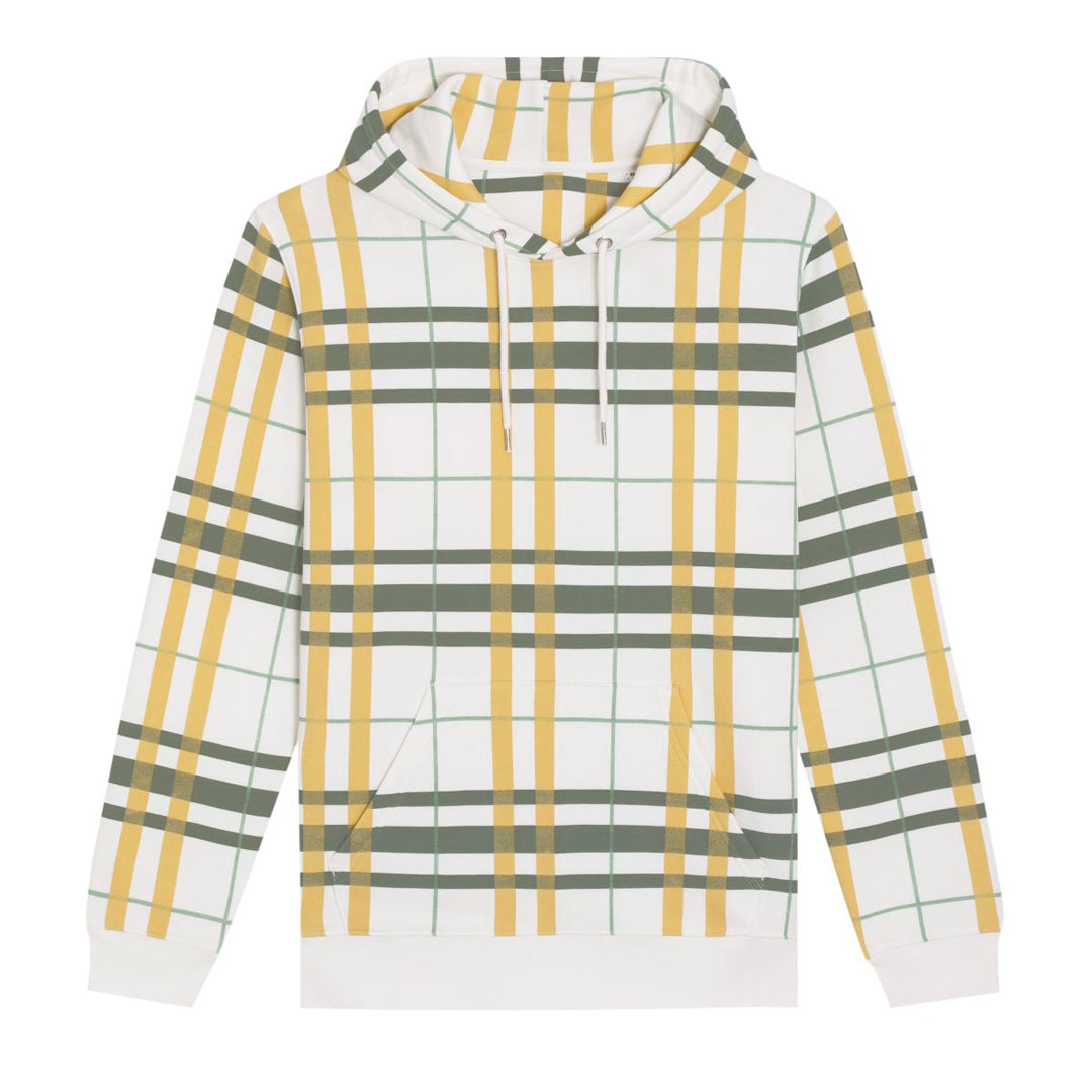 Stanley Stella The Cruiser AOP Hoodie | Unisex Jojoba Check Clothing