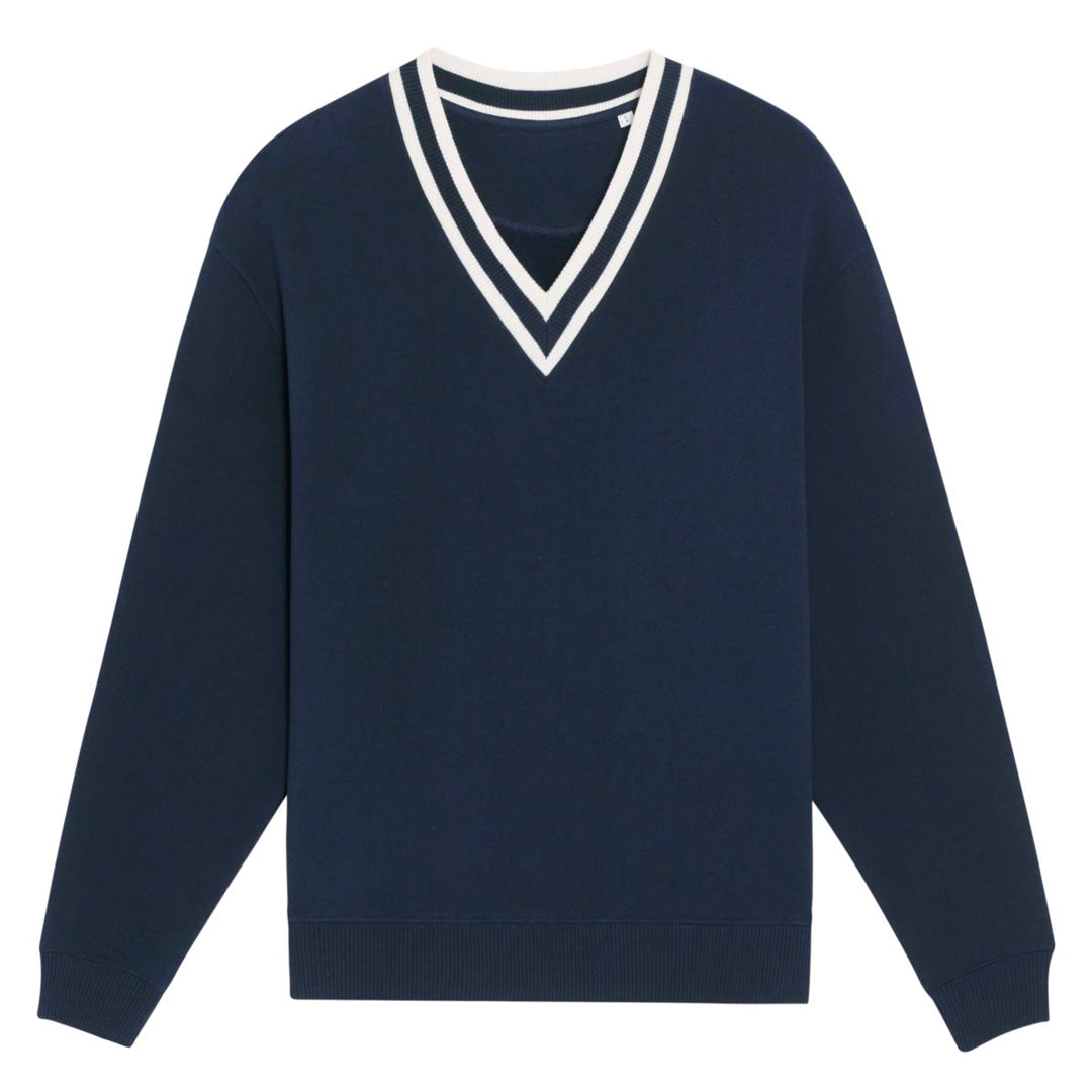 Stanley Stella The Sloaner V Neck Jumper | Unisex Navy Clothing