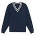 Stanley Stella The Sloaner V Neck Jumper | Unisex Navy Clothing