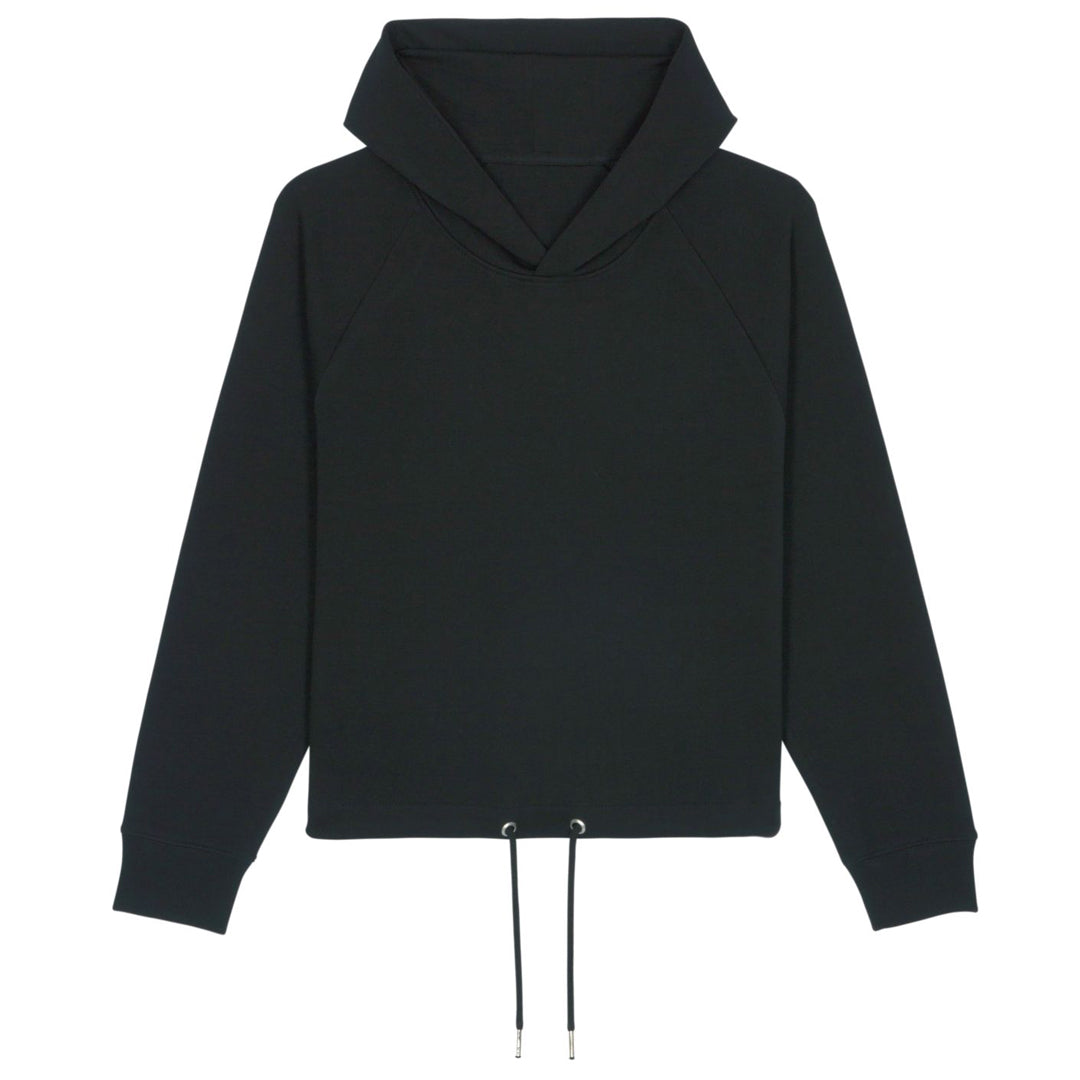 Stanley Stella The Stella Bower Cropped Hoodie | Ladies Black Clothing