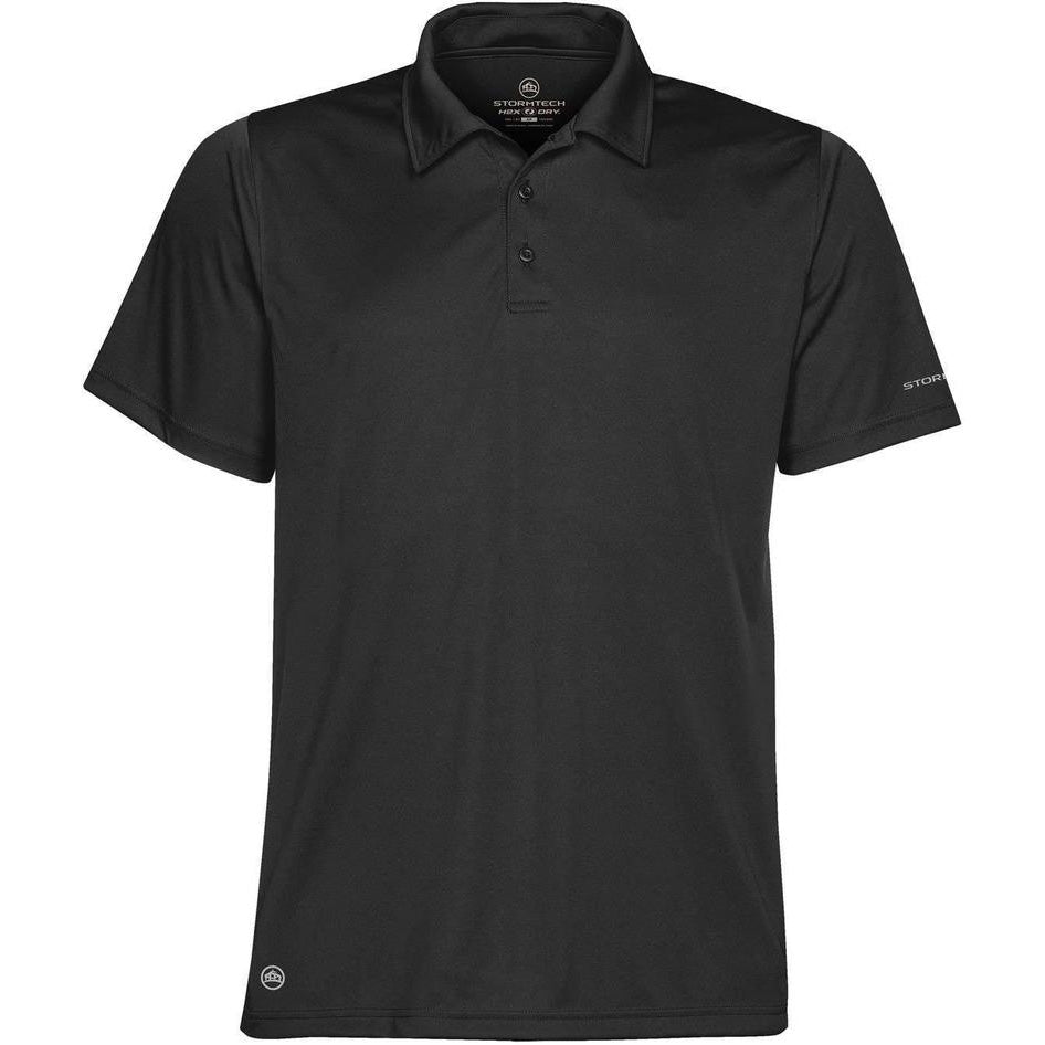 Stormtech The Apollo H2X Polo | Mens Black Shirts & Tops