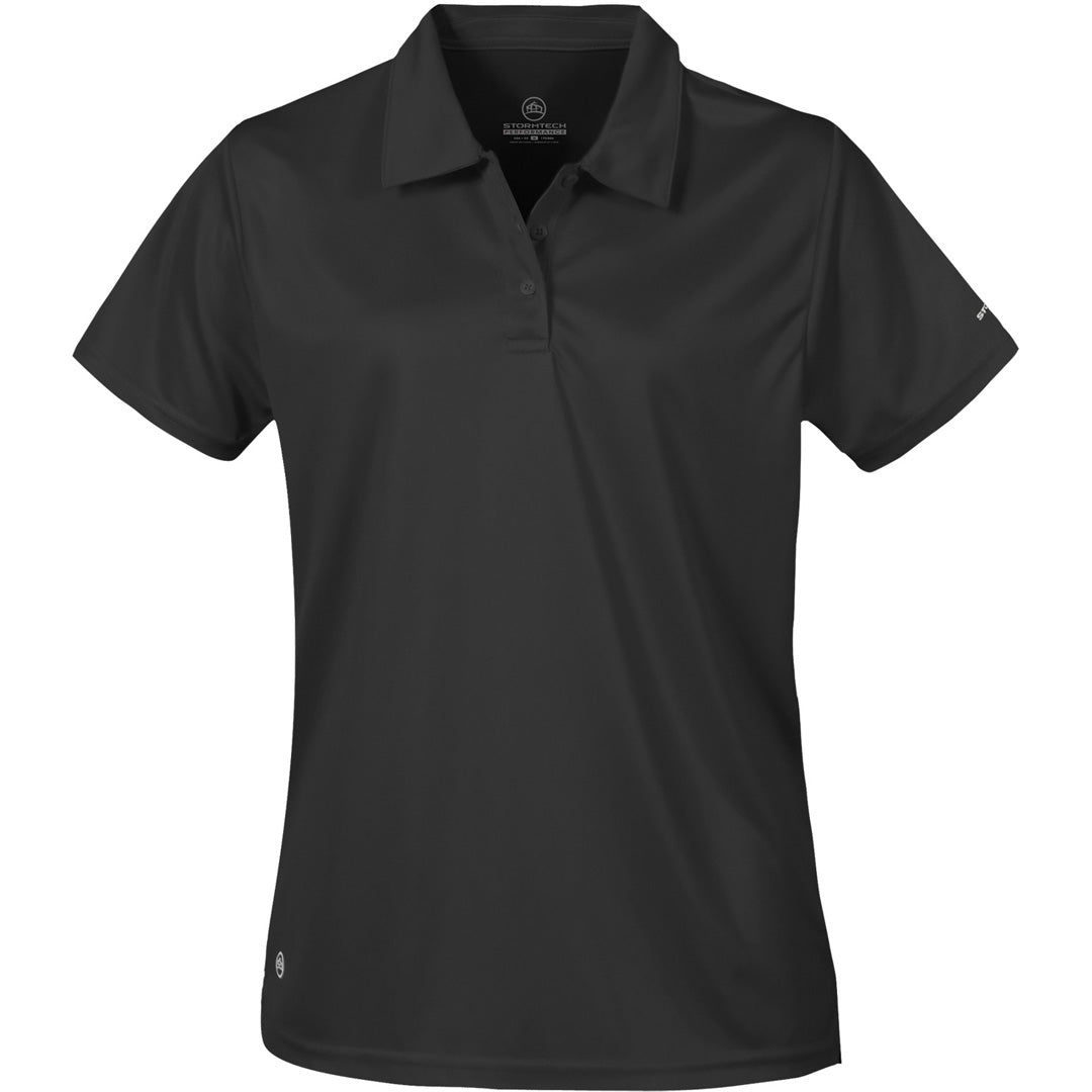 Stormtech The Apollo H2X Polo | Ladies Black Shirts & Tops
