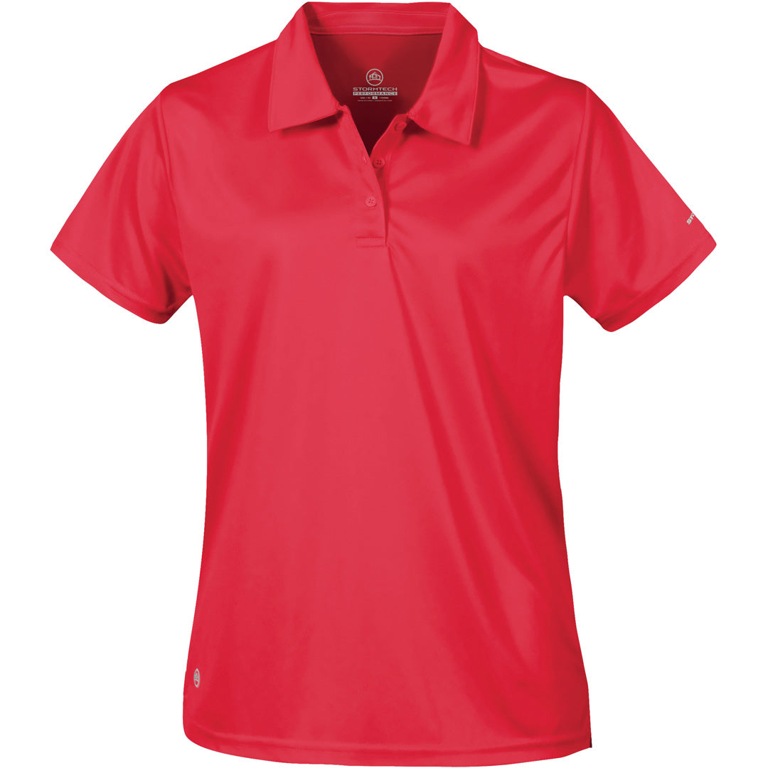 Stormtech The Apollo H2X Polo | Ladies Red Shirts & Tops