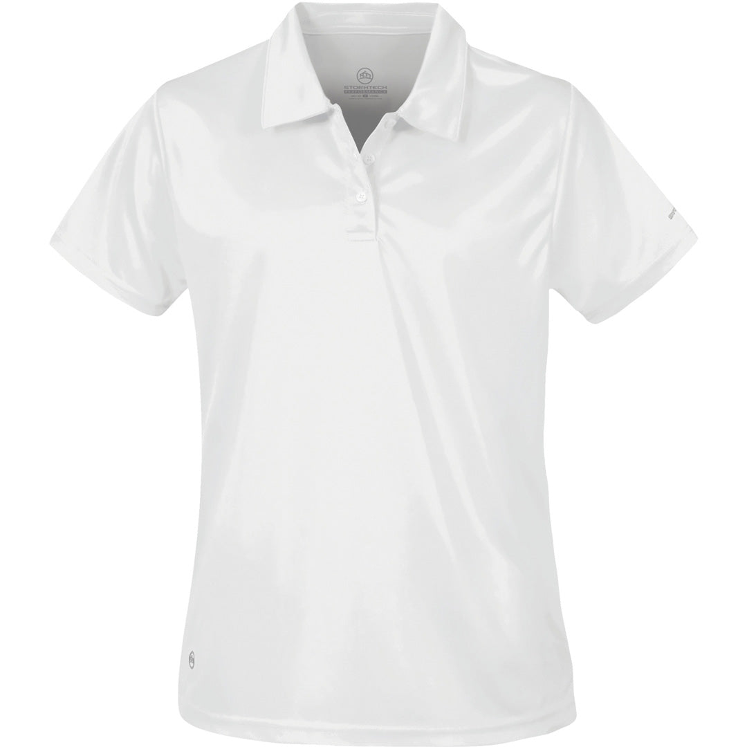 Stormtech The Apollo H2X Polo | Ladies White Shirts & Tops