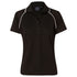 Winning Spirit The Champion Polo | Ladies | Short Sleeve Black/White Shirts & Tops