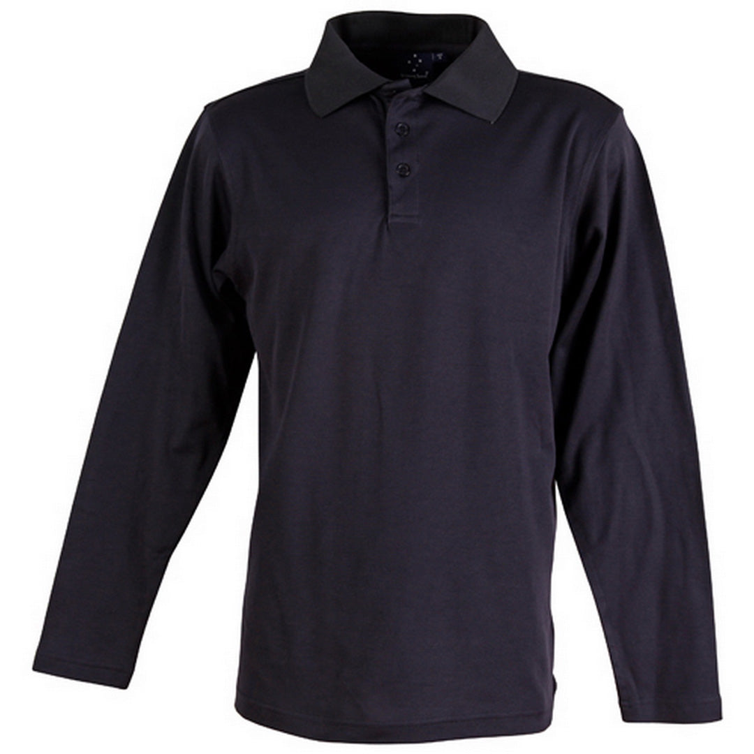 Winning Spirit The Victory Polo | Mens | Long Sleeve Navy Shirts & Tops