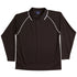 Winning Spirit The Champion Polo | Mens | Long Sleeve Black/White Shirts & Tops