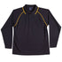 Winning Spirit The Champion Polo | Mens | Long Sleeve Navy/Gold Shirts & Tops