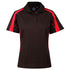 Winning Spirit The Legend Polo | Ladies | Short Sleeve | Plus Black/Red Shirts & Tops