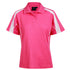 Winning Spirit The Legend Polo | Ladies | Short Sleeve Hot Pink/White Shirts & Tops