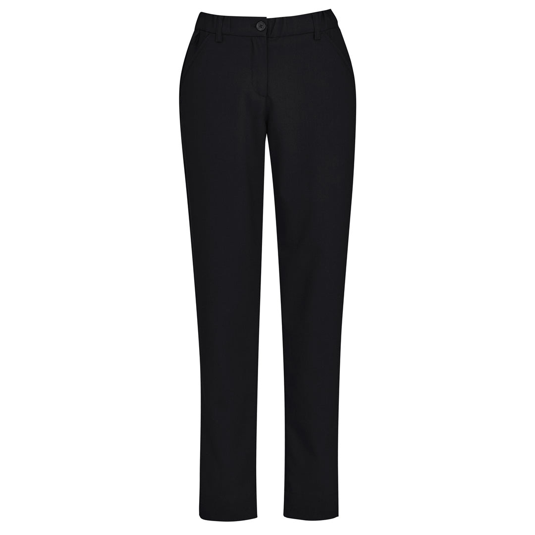 Biz Care The Comfort Waist Slim Leg Pant | Ladies Black Pants