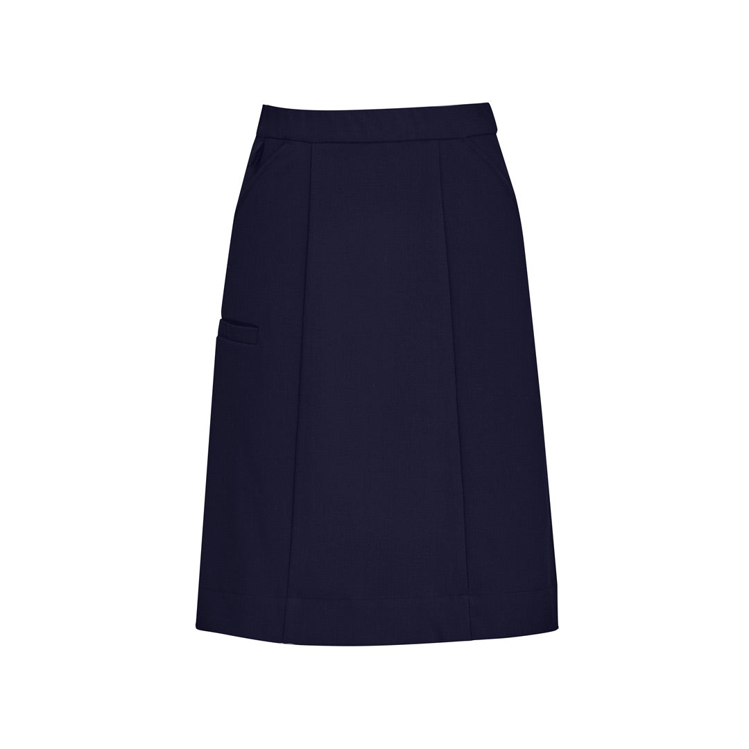 Biz Care The Cargo Skirt | Ladies Navy Skirts
