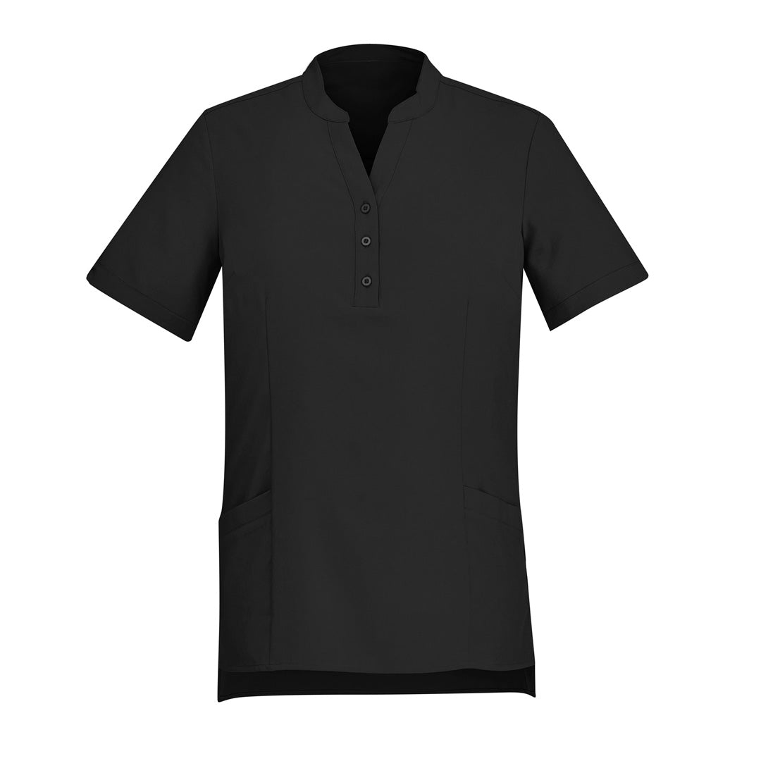Biz Care The Florence Tunic | Ladies Black Shirts & Tops