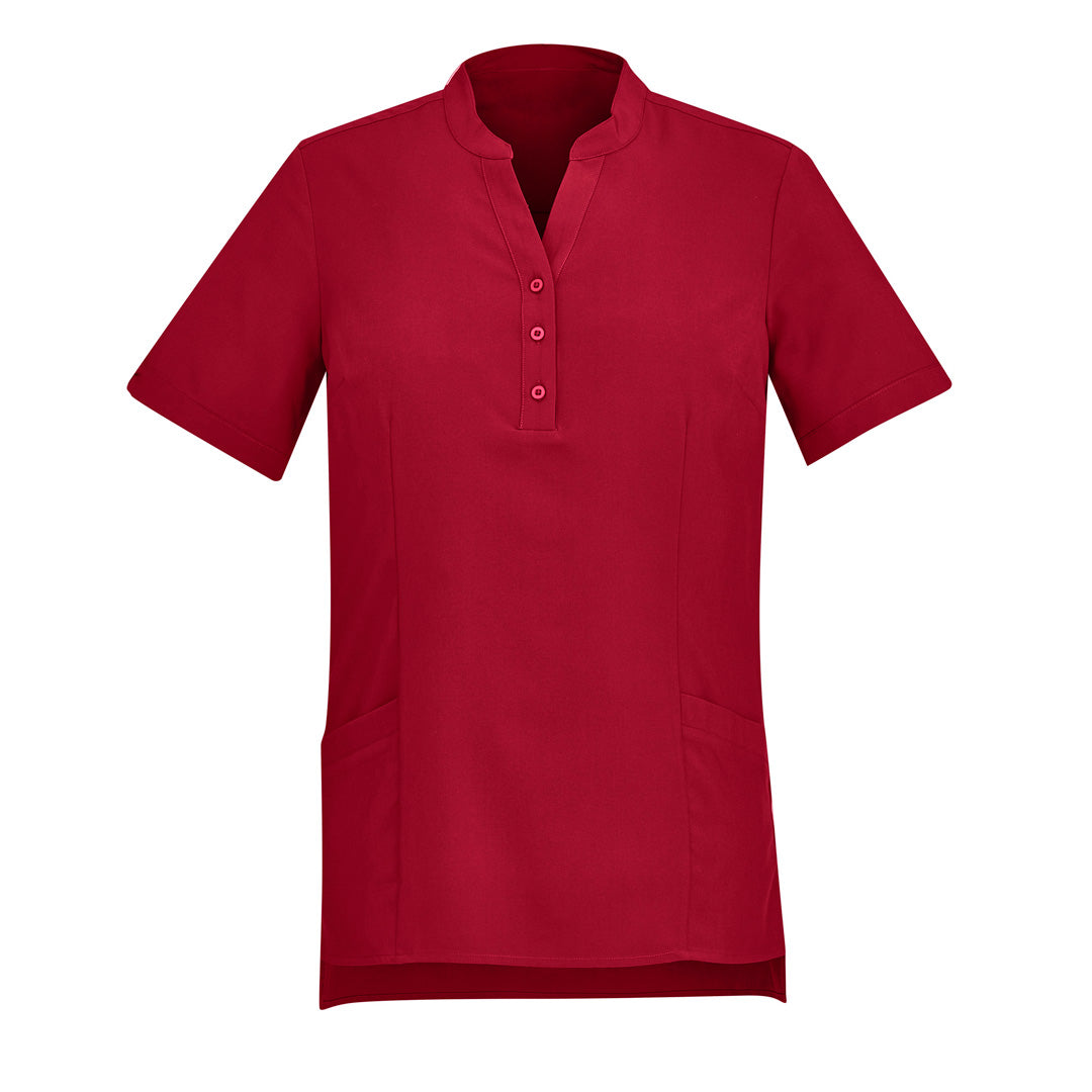 Biz Care The Florence Tunic | Ladies Cherry Shirts & Tops
