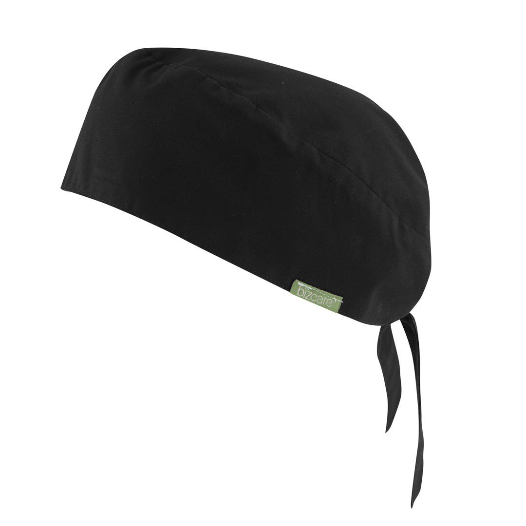 Biz Care The Reversible Scrub Cap | Adults Black Headwear
