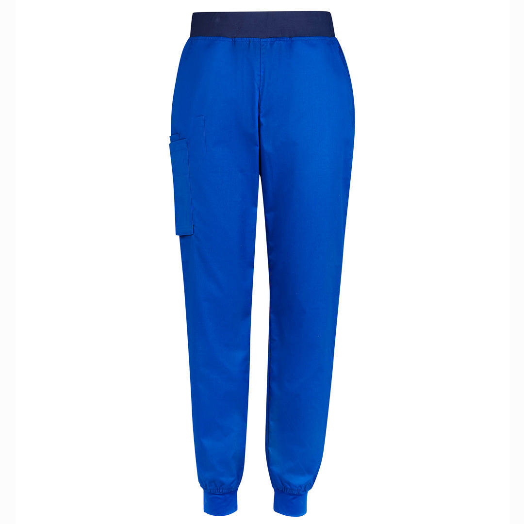 Biz Care The Riley Slim Leg Jogger | Ladies Electric Blue Scrubs