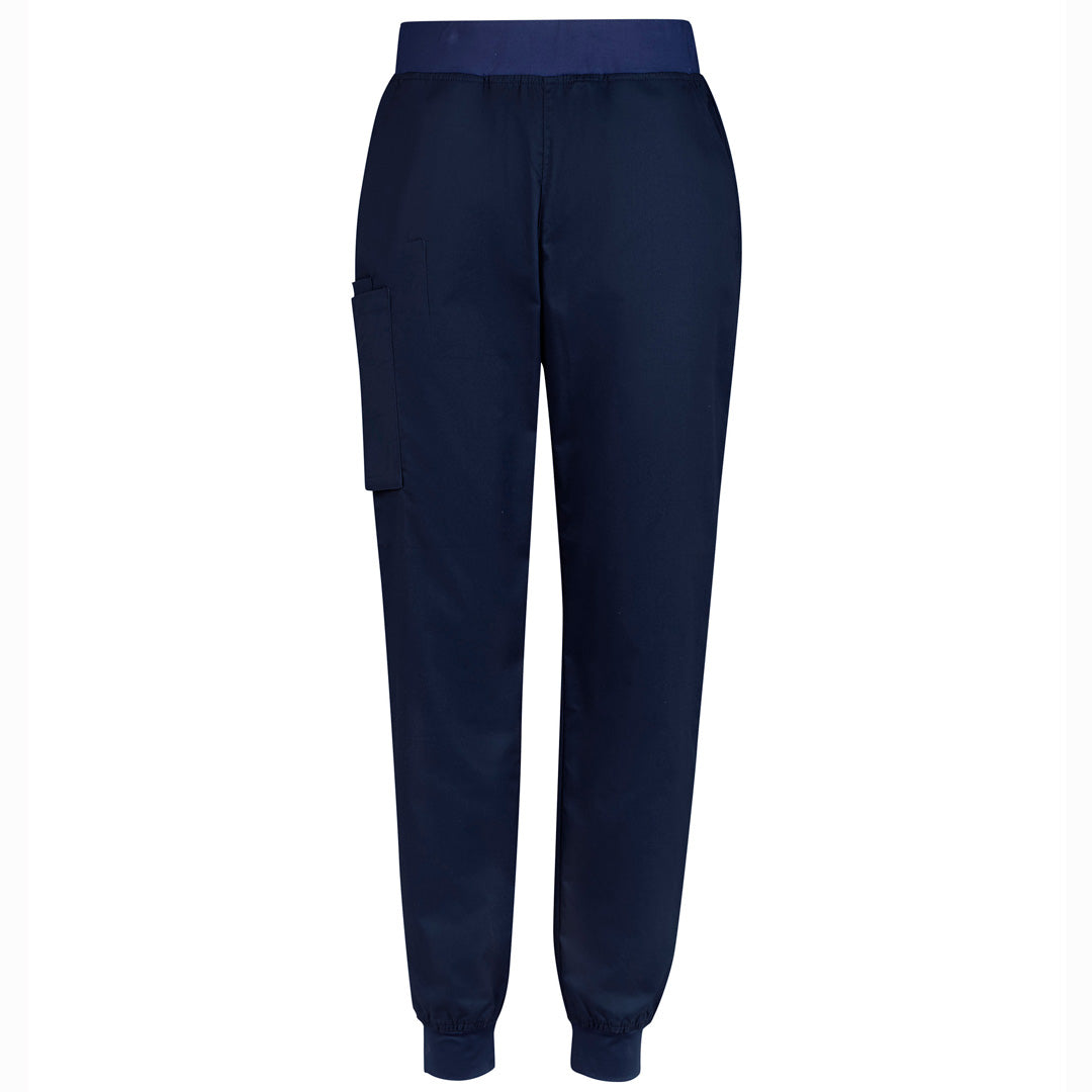 Biz Care The Riley Slim Leg Jogger | Ladies Midnight Scrubs