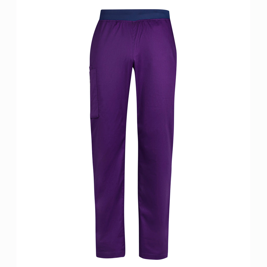 Biz Care The Riley Straight Leg Scrub Pant | Mens Purple Scrubs