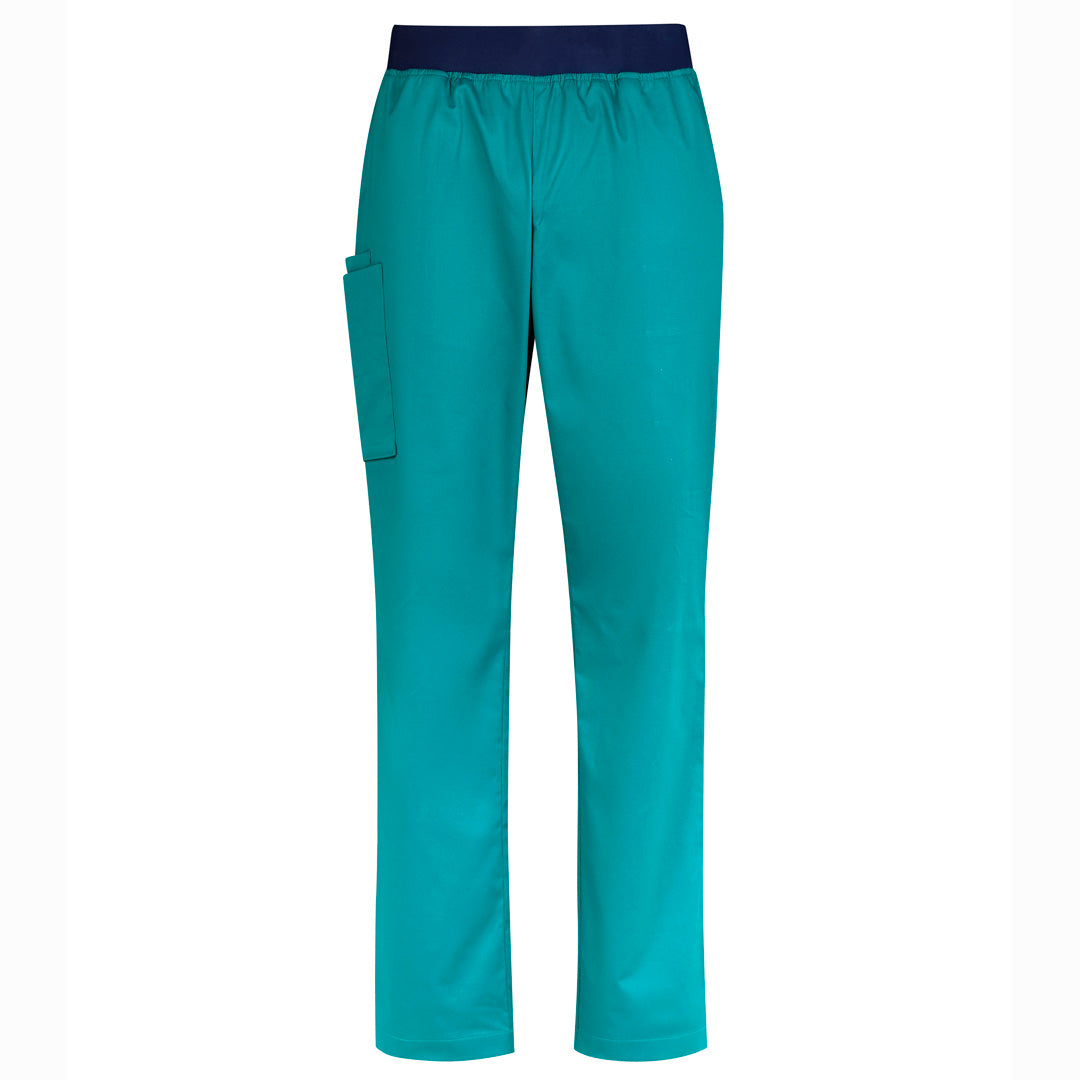 Biz Care The Riley Straight Leg Scrub Pant | Mens Teal Scrubs
