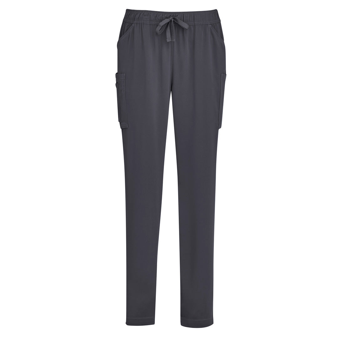 Biz Care The Avery Slim Leg Scrub Pant | Ladies Charcoal Scrubs