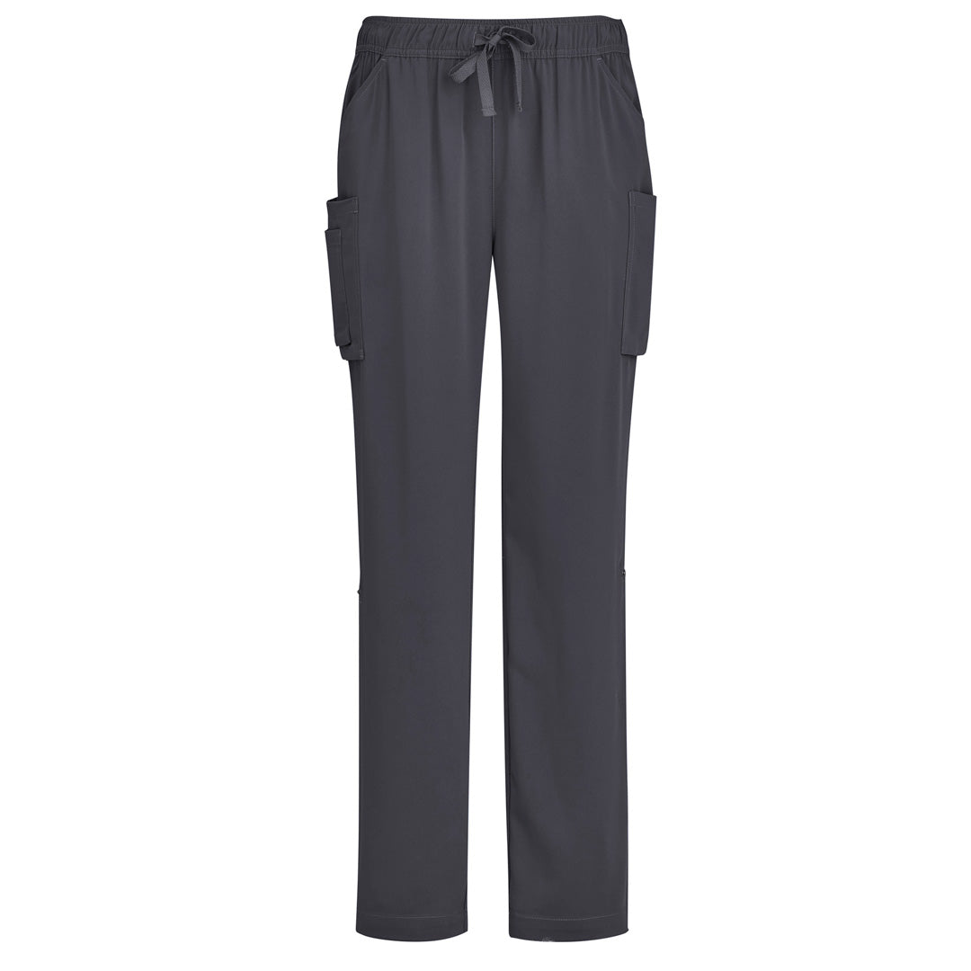 Biz Care The Avery Straight Leg Scrub Pant | Ladies Charcoal Scrubs
