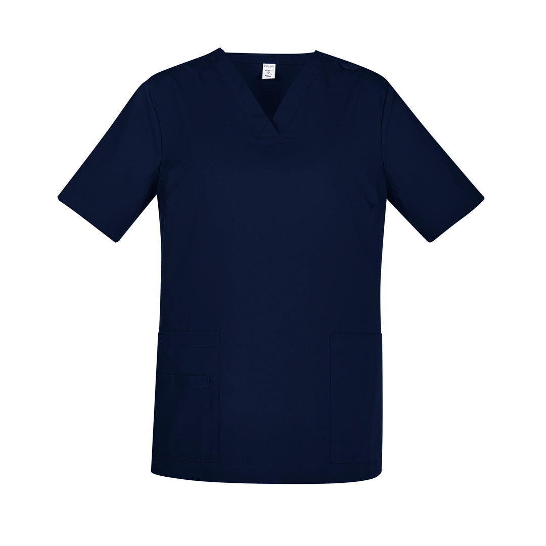 Biz Care The Tokyo Scrub Top | Ladies Midnight Scrubs