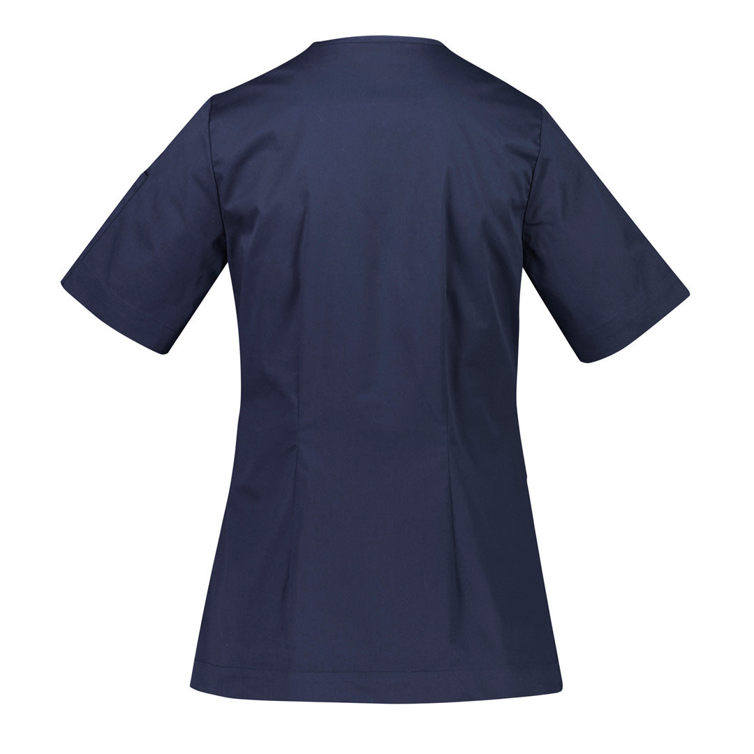 Biz Care The Parks Zip Front Scrub Top | Ladies Scrubs