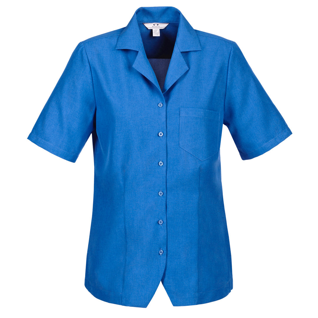 Biz Collection The Oasis Shirt | Ladies | Overblouse Electric Blue Shirts & Tops