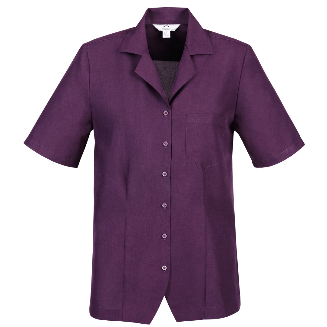 Biz Collection The Oasis Shirt | Ladies | Overblouse Grape Shirts & Tops