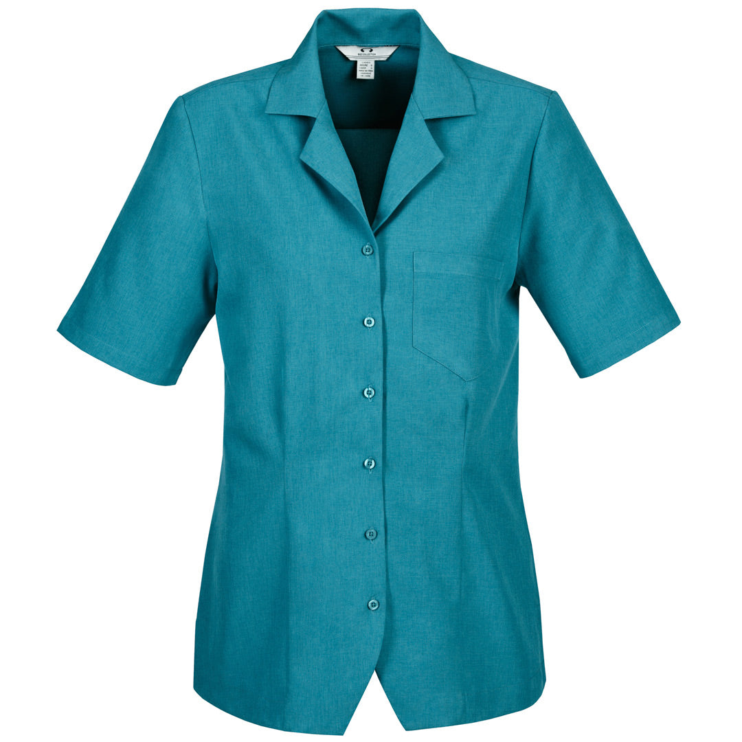 Biz Collection The Oasis Shirt | Ladies | Overblouse Teal Shirts & Tops