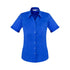 Biz Collection The Monaco Shirt | Ladies | Short Sleeve Electric Blue Shirts & Tops