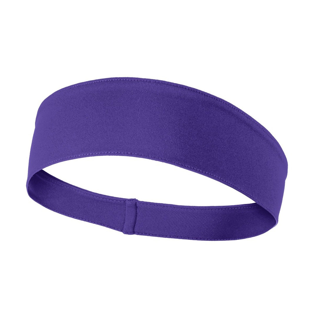 Sport-Tek The Competitor Headband | Adults Purple Headbands