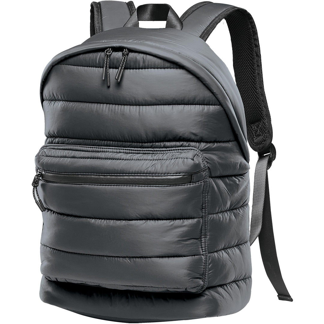 Stormtech The Stavanger Quilted Backpack Graphite Backpacks