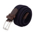 Biz Corporates The Braided Stretch Belt | Adults Navy Belts