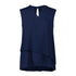 Biz Corporates The Seville Layered Top | Ladies | Sleeveless Navy Shirts & Tops