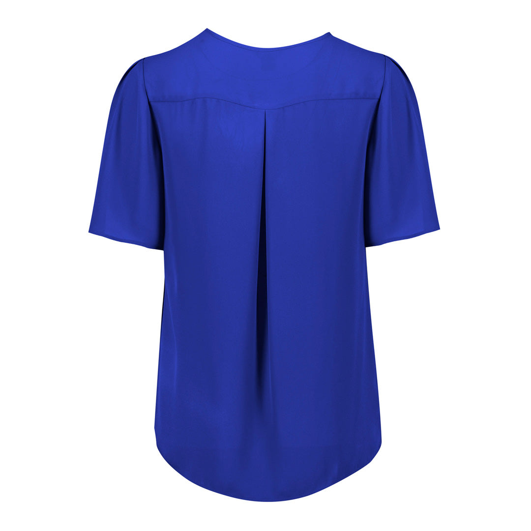 Biz Corporates The Vienna Blouse | Ladies | Short Sleeve Shirts & Tops