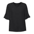 Biz Corporates The Aria Blouse | Ladies | Short Sleeve Black Shirts & Tops