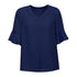 Biz Corporates The Aria Blouse | Ladies | Short Sleeve Navy Shirts & Tops