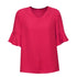 Biz Corporates The Aria Blouse | Ladies | Short Sleeve Raspberry Shirts & Tops