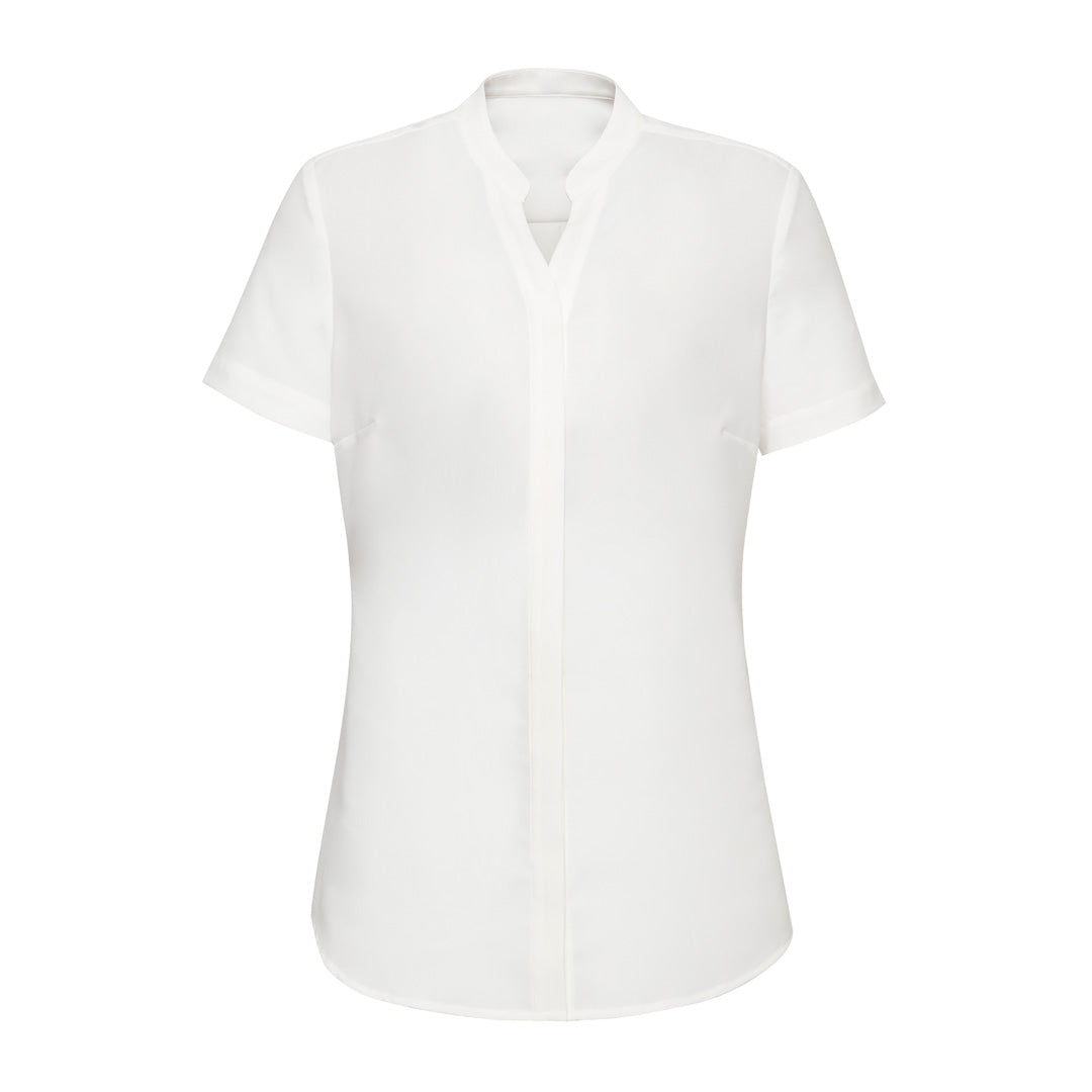 Biz Corporates The Juliette Blouse | Ladies | Short & Long Sleeve Ivory Shirts & Tops