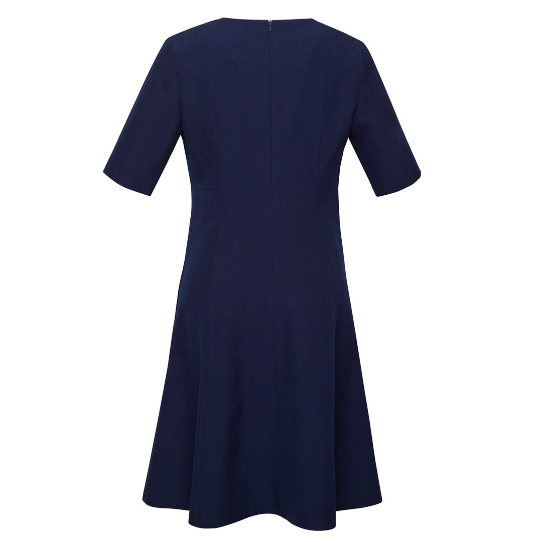 Biz Corporates The Siena Midi Dress | Short Sleeve Dresses