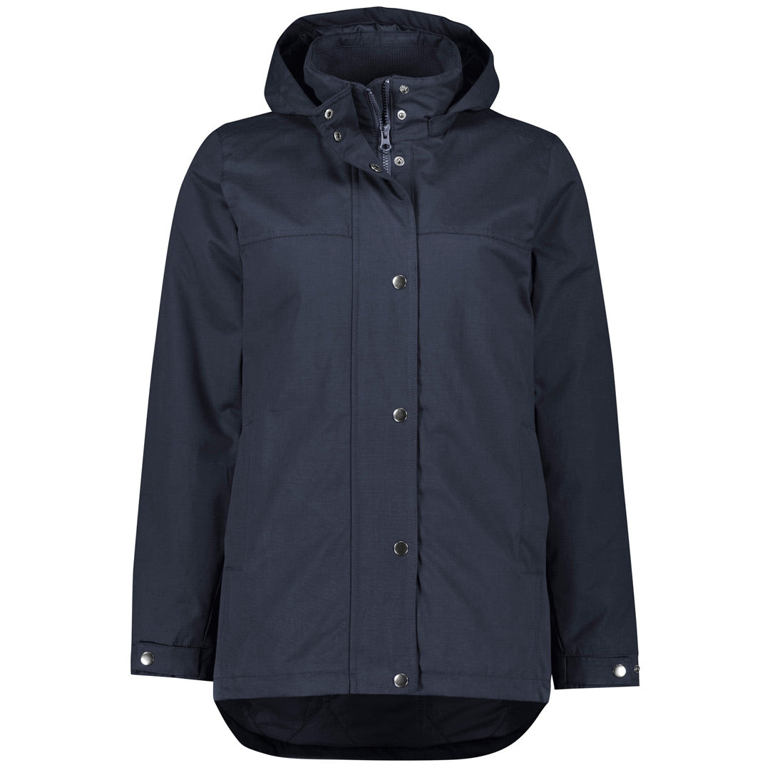 Biz Corporates The Melbourne Jacket | Ladies Navy Coats & Jackets