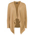 Biz Corporates The Sofia Waterfall Cardigan | Ladies Camel Outerwear