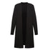 Biz Corporates The Chelsea Cardigan | Ladies | Longline Black Shirts & Tops