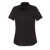 Biz Corporates The Charlie Shirt | Ladies | Short Sleeve Black Shirts & Tops