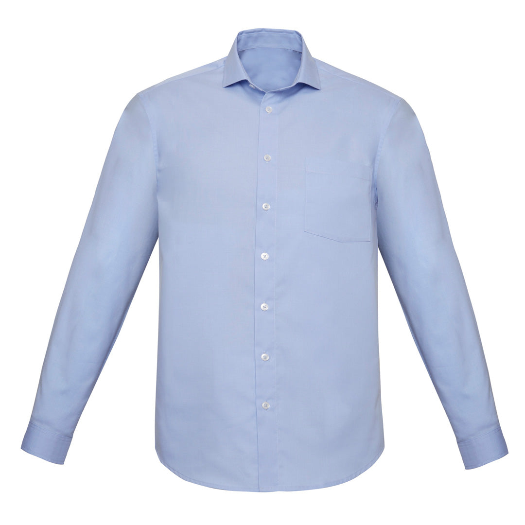 Biz Corporates The Charlie Shirt | Classic Fit | Mens | Long Sleeve Chambray Shirts & Tops