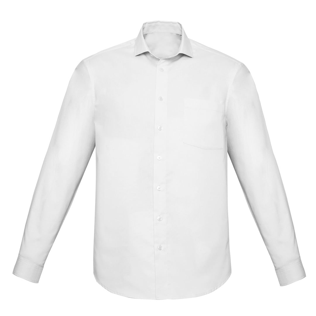 Biz Corporates The Charlie Shirt | Classic Fit | Mens | Long Sleeve White Shirts & Tops